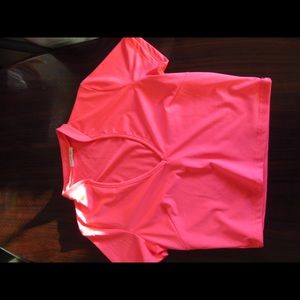 Neon crop top